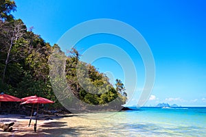 Beach in a Phang Nga Bay photo