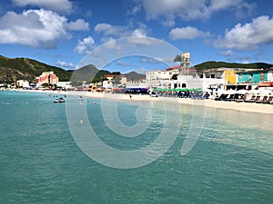 Beach in Philipsburg, Sint Maarten