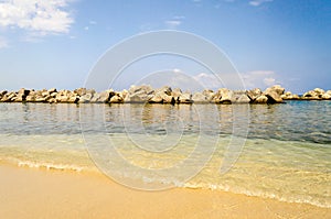 Beach of Pizzo, Calabria, Italy