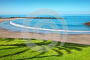 Beach in Playa de las Americas, Tenerife