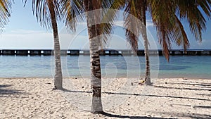 On the beach Playa Giron, Cuba.