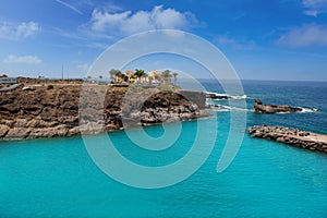 Beach Playa Paraiso costa Adeje in Tenerife