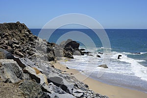 Beach at Point Mugu, SoCal photo