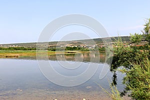 Beach in Posedarje, Croatia