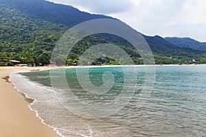 Beach Praia de Fora, Trindade, Paraty bay, state Rio de Janeiro,