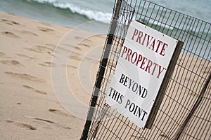 Playa privado propiedad 