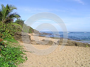 Beach of Puerto Rico PiÃÂ±ones photo