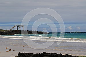 The beach at Puerto Vilamil