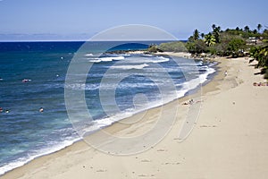 Beach of puertorico