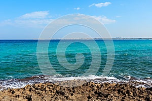 Beach Punta della Suina, Salento, Italy