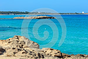 Beach Punta della Suina, Salento, Italy