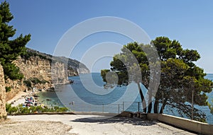 Beach of Punta rossa in Mattinata - Gargano - Apulia