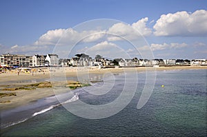 Beach of Quiberon in France