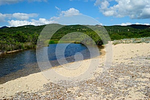 The beach of Razza di Junco in Costa Smeralda