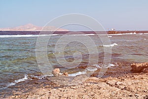 Beach of Red sea, Egypte.