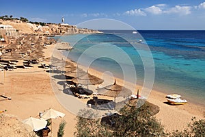 Beach on Red Sea, Sharm el sheikh photo