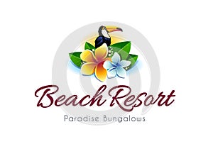 Beach Resort Logo photo