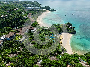 Beach Resorts in Boracay, Philippines. photo
