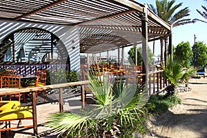 Beach restaurant