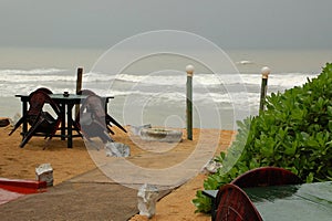 Beach Restaurant During Off-season