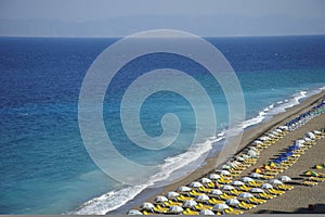 Beach at Rhodes