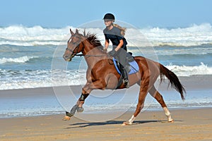 Beach ride fun