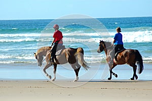 Beach riders photo