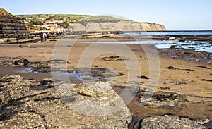 Beach at Robin Hood's Bay, near Whitby