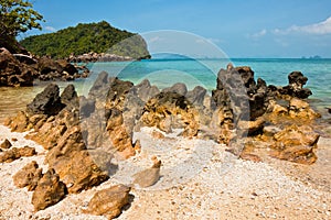 Beach Rock Formations