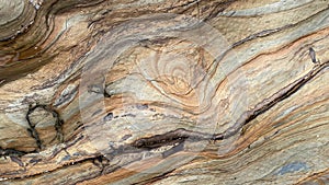 Beach Rock Strata Abstract Background