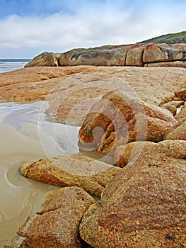 Beach Rocks, Norman Bay, Australia photo