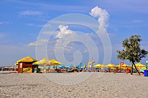 Beach in Romania