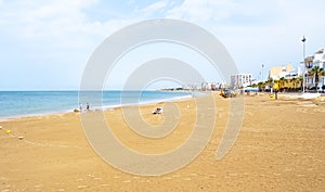 Beach in Rota, Spain