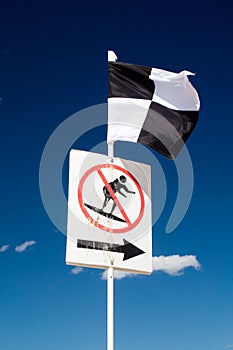 Beach Safety Flag