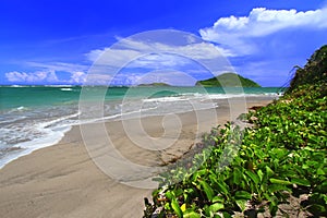 Beach on Saint Lucia