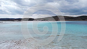 Beach of Salda Lake, Burdur, Turkey