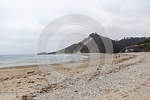 Beach of San Antolin, Naves, Llanes, Asturias, Spain photo