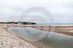 Beach of San Antolin, Naves, Llanes, Asturias, Spain photo