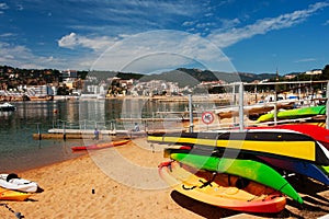 Beach in San Feliu de Gauxols