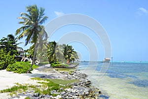 Beach in San Pedro, Belize