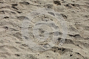 Beach sand ground macro background covid-19 june season creta island greece modern high quality print