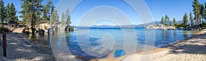 Beach at Sand Harbor in Lake Tahoe