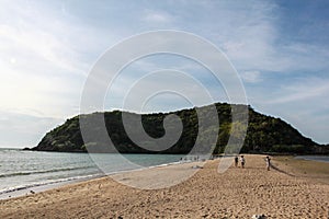 Beach sand paradise in Sumui island, Surat Thani, Thailand