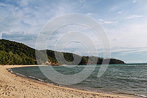 Beach sand paradise in Sumui island, Surat Thani, Thailand