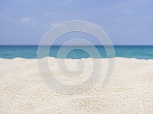 Beach Sand Sky Sea Summer holiday background