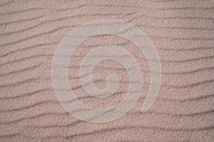 Beach sand texture with ripples