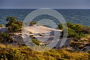 Beach and sandhills, Berkeley River Lodge