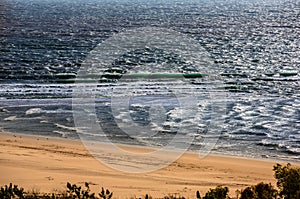 Beach and sandhills, Berkeley River Lodge