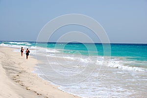 Beach at Santa Maria - Sal Island - Cape Verde photo