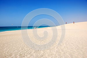 Beach at Santa Maria - Sal Island - Cape Verde photo